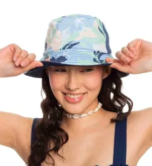 ROXY Jasmine Paradise Reversible Bucket Hat Size S/M thumbnail 1