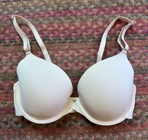 SOMA MEMORABLE FULL COVERAGE 34C T-Shirt Bra in Light Beige nude cream thumbnail 1
