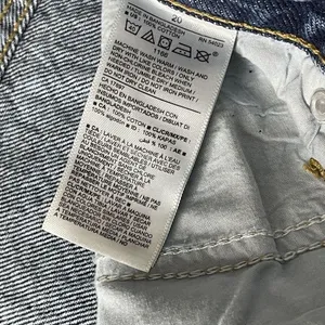 OLD NAVY Womens Size 20 Extra High Rise‎ O.G. Straight Denim Jeans w/Patches thumbnail 7