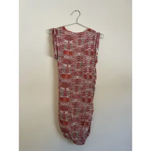 IRO Salome Dress Women’s Size 0 Orange Aztec Mini Dress‎ Sleeveless thumbnail 6