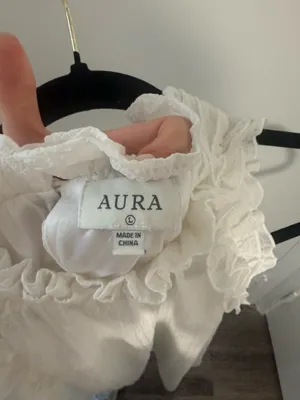 Aura White dress thumbnail 3