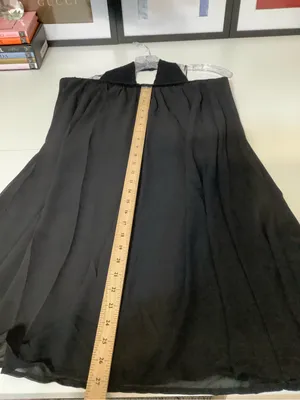 Galita Fashion Women’s Black Backless Halter Maxi Dress with Keyhole Accent NWT thumbnail 11