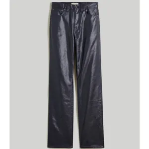 NWT Madewell The '90s Straight Jean in Coated Midnight Blue‎ Foil NN461 thumbnail 2