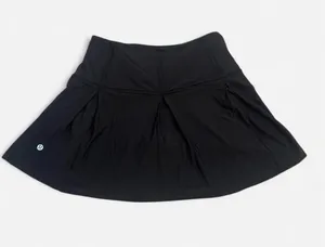 Lululemon Black Pace Rival Tall Skirt thumbnail 1