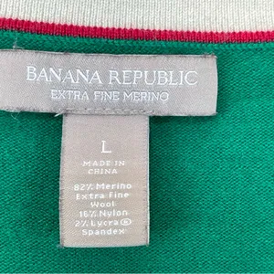 Banana Republic Extra Fine merino Sweater SZ L thumbnail 6