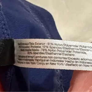 Adore Me Blue Gray Sports Bra Large Activewear Athleisure Gym Workout Yoga thumbnail 6