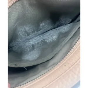 Rebecca Minkoff Regan Crossbody Bag Taupe Leather Zip Front‎ thumbnail 9