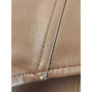 Zara Brown Corset Faux Leather Bustier Tube Chic‎ Women's Small Coastal Cowgirl thumbnail 7