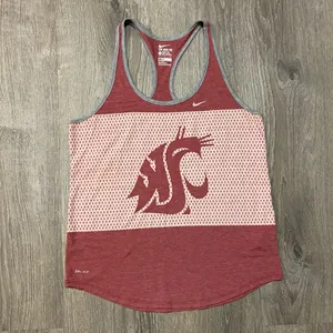 Nike Washington State Cougars Dri-FIT Racerback Tank Top WSU Athletic Shirt thumbnail 2