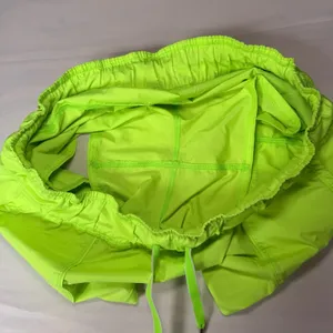 Lululemon Work It Out Shorts Zippy Green Neon Low Waist Workout Gym Size 8 thumbnail 5
