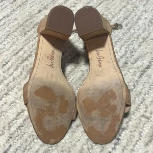 Sam Edelman Odila Nude Suede Block Heels thumbnail 5