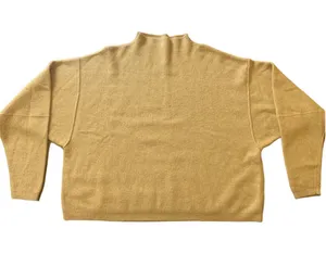 Free People Sweater Large Gold Tan thumbnail 1