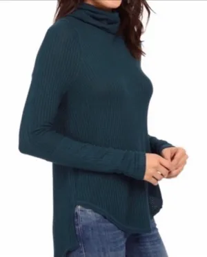 Free People We the Free Kristina drippy thermal in jade thumbnail 1