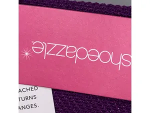 Shoedazzle Purple Metallic Maxi Skirt M NWT thumbnail 6