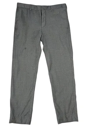 Givenchy Gray Dress Trousers pants professional office wear workwear wool thumbnail 1