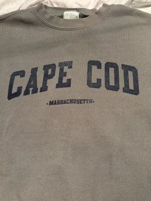 Cape cod Massachusetts crewneck Gray Size M thumbnail 7