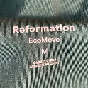 Reformation Daria Ecomove Green Sleeveless Slit Square Neck Mini Bodycon Dress M thumbnail 4
