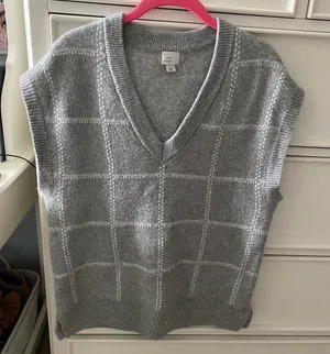 Target “A New Day” Grey Sweater Vest thumbnail 3