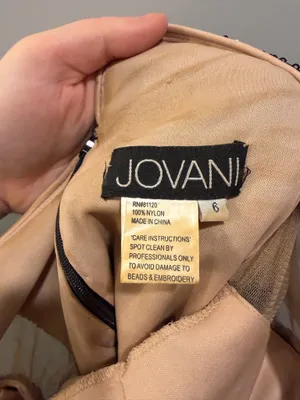 Jovani Sleeveless Sequin Detail Mesh Side Detail Fitted Mini Cocktail Homecoming Dress Black thumbnail 7