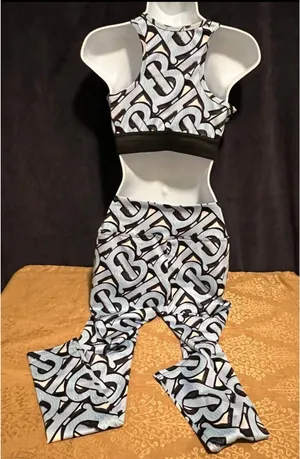 Active Sexy Fitted Silky Set Size S/M Blue Size M thumbnail 5