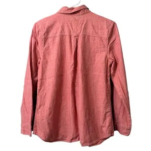 Old Navy Women Size Small Long Sleeve Button Down Shirt Cotton Preppy‎ Classic thumbnail 2