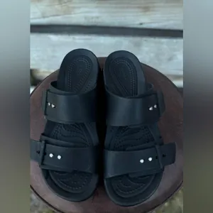 CROCS Black Women's Sandals thumbnail 2