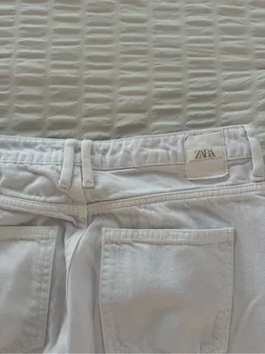 Zara White Jeans thumbnail 5