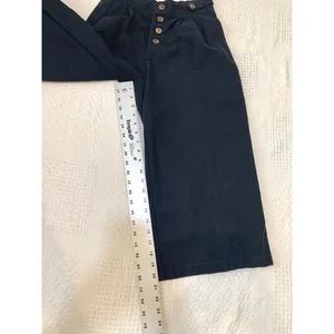 Greylin small Nana pleated linen cropped wide leg culottes P2 3401 thumbnail 3