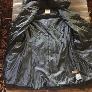 Black Puffer Jacket w/ Detachable Hood, EUC thumbnail 4