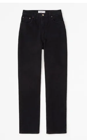 Abercrombie High-Rise Jeans 90s Straight Curve Love thumbnail 1