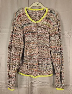 Free‎ People Womens Walk On By Cardigan Sweater Medium thumbnail 1