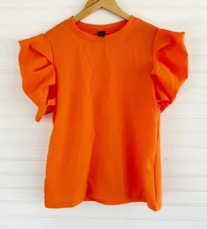 Puff‎ sleeve blouse Size L 8/10 New thumbnail 1