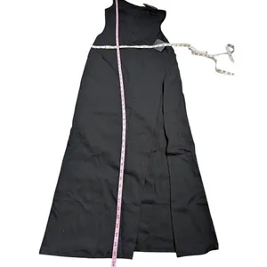 Lulu's good times only black one-shoulder maxi dress Medium thumbnail 2