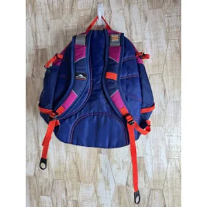 High‎ Sierra Suspension Strap System Backpack Pink Navy Blue School Travel Bag thumbnail 3