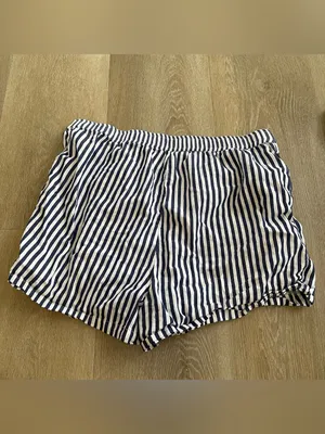Anthropologie WREN Women's striped boxer shorts thumbnail 5