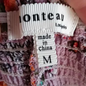 Monteau Off Shoulder Smocked Top Sz M thumbnail 7