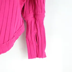 Free People Movement Pink Long Sleeve Button Up Shirt Top Size Womens Size XS thumbnail 3