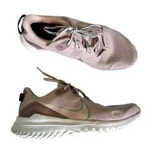 Nike Renew Pink Mesh Running Shoes Sneakers Womens 9 Casual Classic Comfort thumbnail 2