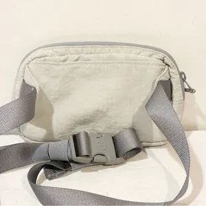Lululemon Nylon Mini Belt Bag Fanny Pack Adjustable‎ Strap Rhino Grey OSFM thumbnail 4