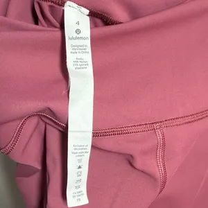 Lululemon Wunder Under Hi-Rise 7/8 Tight‎ Full-On Luxtreme Misty Merlot Size 4 thumbnail 4