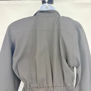 Vintage D.Frank Jacket Dress Sz 6 90s Quiet Luxury Corpcore Double Breasted USA thumbnail 5