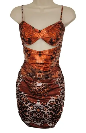 Red Vera Dress Tiger Mist thumbnail 1
