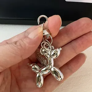 Balloon Dog Car Keychain for Men Women Love Heart Keychain Charm Bag Charm thumbnail 6
