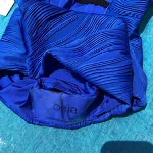 NEW Onia Gabriella Blue Wave Textured Swimsuit S thumbnail 7