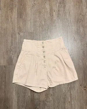 Free people Paris High Waisted Pleated Shorts thumbnail 4