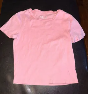 OG Babe Baby Pink Tee Cropped Size M thumbnail 1