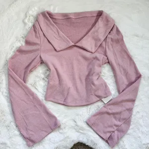 Dazy Women's Pink Collared Jumper Size XS thumbnail 1