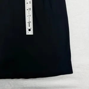 Soma Black Ribbed Spaghetti Strap Maxi Slip Dress coquette fairy goth‎ witchy XL thumbnail 5
