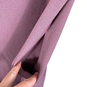 Stevie Hender‎ White Purple Mauve Short Sleeve Light Mini Shift Dress Pockets L thumbnail 3