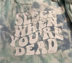 Barstool Hoodie Sleep when you’re dead thumbnail 2
